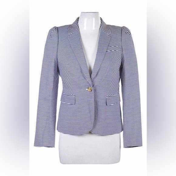 J. Crew Jackets & Blazers - JCREW Seersucker Striped Jacket